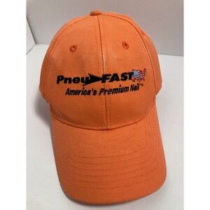 Pneu  Fast Americas Premium Nail Cap/Hat Orange Adjustable Blue‎ Sky Brand